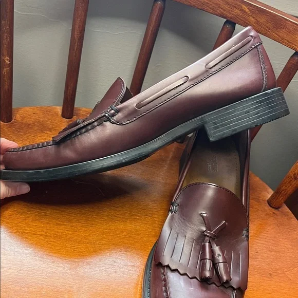 NWOT Weejuns Bass Men’s Leather Tassel Loafers Size 11 - Picture 7 of 12